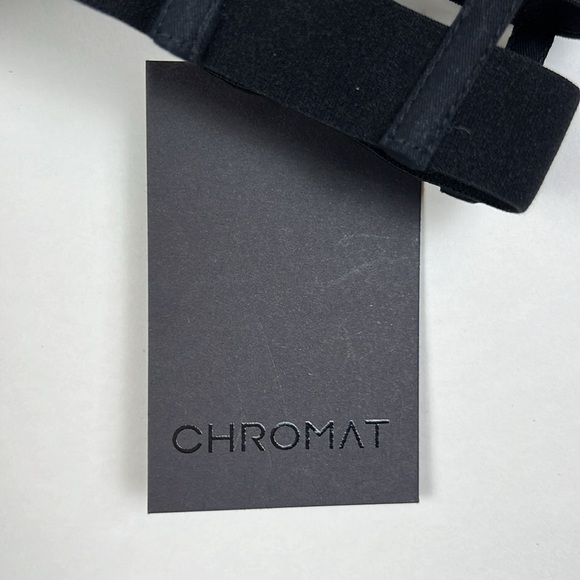 NWT CHROMAT Cage Bralette Black Mesh Bra Small - Picture 3 of 8